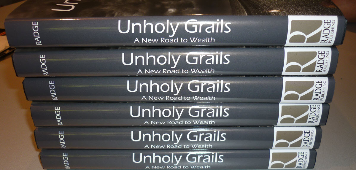 Unholy Grails now in paperback