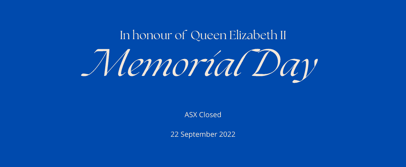 Is the ASX open 22 September 2022?
