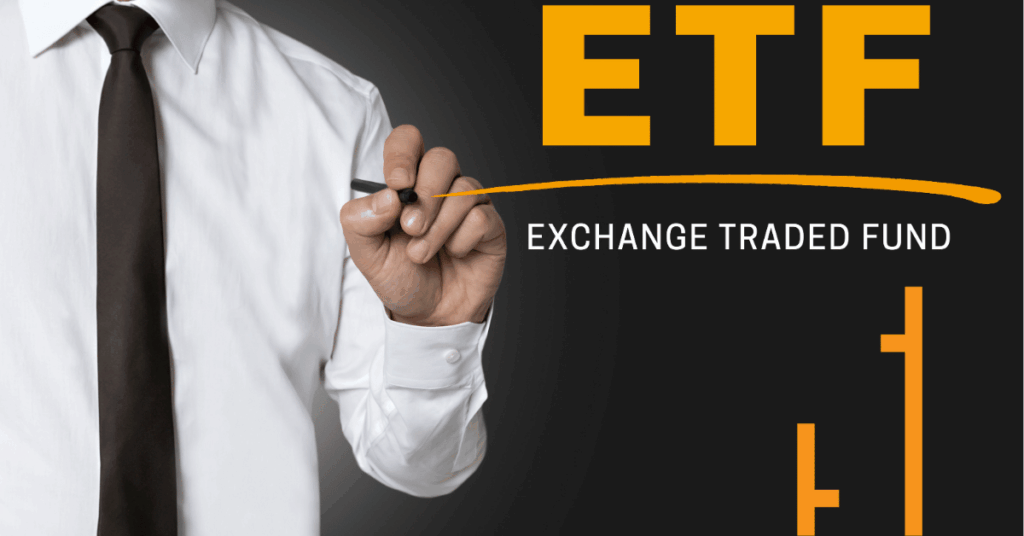 banner image showing the words ETF 'Exchange Traded Fund'